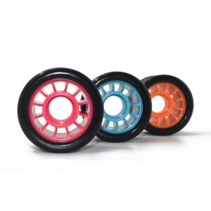 Roller Derby Skate PU Wheel 62*42mm Customize Hardness and Core Color