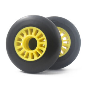 Inline Speed Skate PU Wheels ABS Core Durable Size 90mm Wheel
