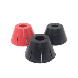 AS-04 Waterproof Black/Red Rubber Cylinder/Cone for Ice Speed Skating Race Skate in Ice Rink
