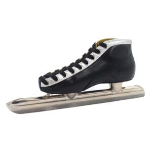 Viking Style Long Track Skate with Iron Blade